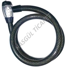 Resim Hsgl Halat Kilit Anahtarlı Kırmızı 25 X150 CM Pembe - Siyah 