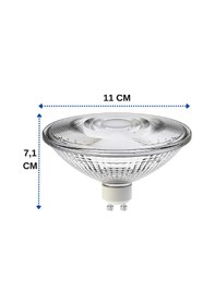 Resim Sylvania 13w 140w 3000k Sarı Işık Gu10 Duylu Dim Edilebilir Led Spot Ampul 10 Adet 