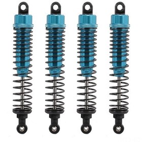 Resim 4 Adet Rc Araba Parçaları Metal Amortisör 100mm 1:10 Rc4wd Hsp Dhk Büyük Tekerlekli Rc Araba Off-road Crawl İçin 