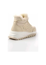 Resim Bej Hakiki Deri Kadın Bot & Bootie K02410060103 Bej 