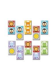 Resim Star Domino Game Eğitici Puzzle Oyunu 