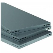 Resim 6 Katlı 3'lü Bitişik Paslanmaz Krom Raf - Inox Soğuk Oda Rafı, Buzhane Rafı 59x93 Cm-1.00 Mm-100 Cm Gri 