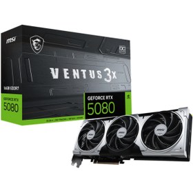 Resim MSI Geforce Rtx 5080 16g Ventus 3x Oc Plus Gdrr7 256 B Dx12 Dlss4 Gaming (OYUNCU) Ekran Kartı 