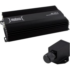 Resim Mobass MB-800.4 4 Kanal 4X80 Rms Oto Amfi - Anfi (Bass Kontrollü) 