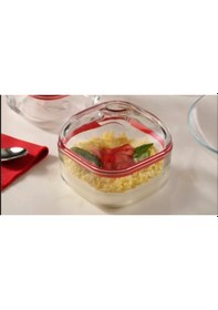 Resim Paşabahçe Plus Kapaklı Kahvaltılık - Çok Amaçlı Cam Saklama Kabı Silikon Contalı 395 Cc. Şeffaf 