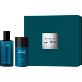 Resim Davidoff Cool Water Man EDT 75 ml + 70 ml Deospray Erkek Parfüm Seti 