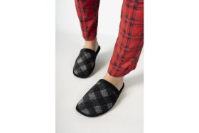 Resim Moda Fırsat Erkek Siyah Günlük Terlik Peluş Yıkanabilir Ev Terliği Misafir Çeyiz Damat Terliği 