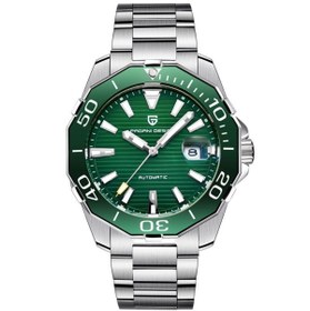 Resim Pagani design PD-1617 Erkek Otomatik Su Geçirmez Spor Saatleri, Safir Cam Paslanmaz Full Çelik Erkek İş Saati 