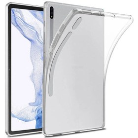 Resim Mobilzone Galaxy Tab S8 Kılıf Zore Tablet Süper Silikon Kapak-Renksiz 