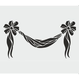 Resim Border Desen Stencil Şablon 25X50 Br-028 