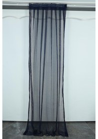 Resim ORKİDE MODEL LACİVERT RENK TEK KANAT Pileli Fon Perde 75*260 cm Lacivert 