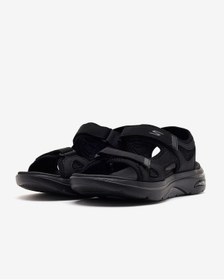 Resim Skechers Go Walk Arch Fıt 2.0 Sandal Erkek Siyah Sandalet 229309 Bbk Siyah 