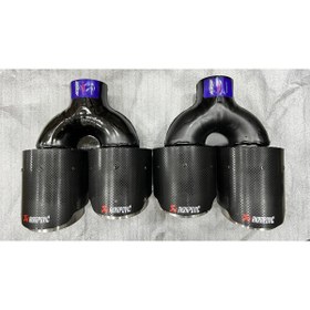 Resim Akrapovic Akrapoviç (YERLİ) 110 Lük Egzoz Ucu Içi Krom Sağ-sol 1 Takım (GENİŞLİK-22CM) 