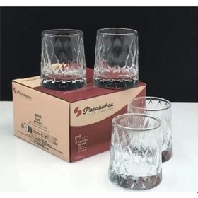 Resim Paşabahçe 420142 Leafy Cam Bardak 100 Cc 4 Lü 