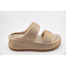 Resim Guja 25y400-4 Ortopedik Gold Kadın Terlik Gold 