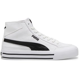 Resim Puma Court Classic Vulc Mid Fs Unisex Günlük Ayakkabı 39726502 Beyaz 39726502 Beyaz 