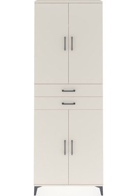 Resim Arges Dolap 4 Raflı 2 Çekmeceli 4 Kapaklı 88x30x243 Aytaşı-aytaşı Aytası 