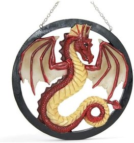 Resim Duvara Asmalı Polyester Dragon Pano Dekoratif Hediyelik 