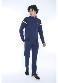 Resim Erkek Spor, 4 Cepli, Dik Yaka, 4 Mevsim, Süper 2 İplik Royal Eşof Lacivert 