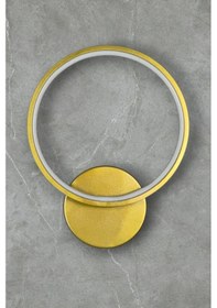 Resim Aura Aplik Eskitme Renk Modern Tasarım-hol-banyo-mutfak-salon-yatak Odası Gün Işığı Led Aplik Eskitme 