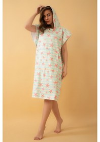 Resim Starfish Yetişkin Sörf Panço Plaj Havlusu L Beden 