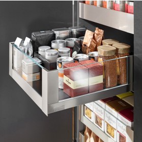 Resim Blum İç Kiler Çekmecesi Legrabox Free C Yüksek Camlı Yanak Önü Camlı 45 Cm. Frenli Otion Orion G 