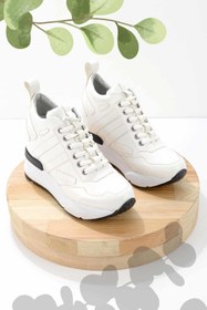 Resim Bambi Beyaz Kadın Sneaker K01313000409 