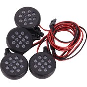 Resim 1/5 Hpı Baja Rovan King Motor 5b Rc Araba İçin 4 Led Işık Alıcı Kiti 