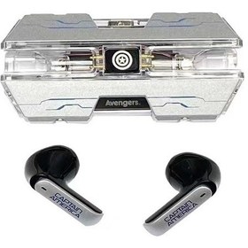 Resim Wealthglow Disney Marvel Kablosuz Bluetooth Kulaklık Hıfı Stereo Ses Bumblebee Kulaklık Oyun Kulaklığı Uzun Pil Ömrü Düşük Gecikme 4fgfze 