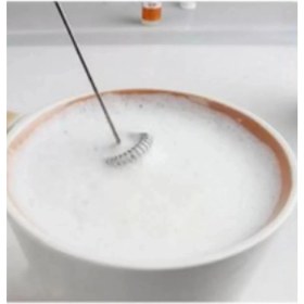 Resim Pilli Süt ve Kahve Köpürtücü Çırpıcı ROYALEKS-486 