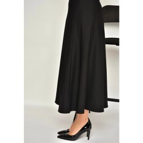 Resim Fox Shoes U676082008 Siyah Rugan Ince Topuklu Kadın Stiletto Ayakkabı 