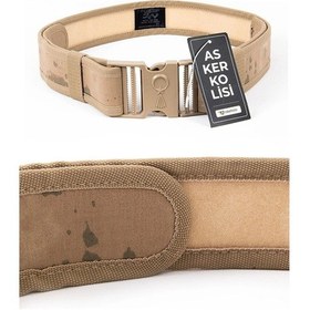 Resim Jandarma Bayraklı Komando Asker Palaska - Asker Kemeri Siyah 