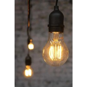 Resim Neo Vista Amber Cam A60 Rustik LED Ampul 4W E27 Duy Filamentli Ampul Gün Işığı Dekoratif Vintage Aydınlatma 