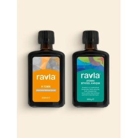 Resim 2'li Ürün - Ravla R-Kit 2: R Tonik ve Atomix Bitkisel Karışım 
