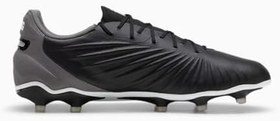 Resim Puma King Match FG/AG | Siyah Beyaz Gri 