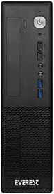 Resim Everest TFX01 200W Siyah Mini Itx Bilgisayar Kasa 