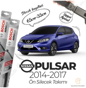 Resim Nissan Pulsar Muz Silecek Takımı 2014-2017 Bosch Aeroeco N11.4231 