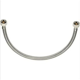 Resim Light Wood Klozet Bağlantı Çelik Flex Hortumu 30 cm (2 Adet) 