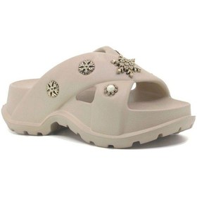 Resim Kadın İnci Taşlı Rt-mix Lux Eva Terlik Kapiçino 