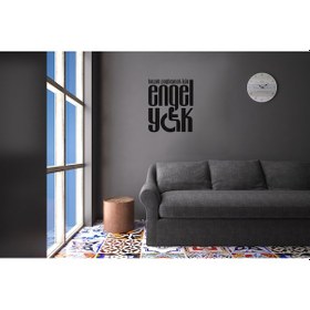 Resim Engel Yok Folyo Sticker 200cm Uzunluk Siyah 
