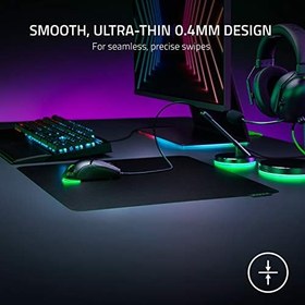 Resim Razer Sphex V3 Large - Ultra ince oyun mousepad (450 mm genişlik x 400 mm yükseklik, pürüzsüz tasarım, dayanıklı polikarbonat, kaymaz kauçuk taban) Büyük | Siyah 