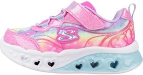 Resim Skechers FLUTTER HEART LİGHTS - GROOVY SWİRL Kız Çocuk Ps Pembe Işıklı Spor Ayakkabı 