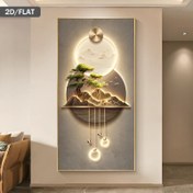 Resim 2D Düz 1 Adet 27.56*55.12 inç/70*140 cm Modern Soyut Duvar Sanatı Baskılı Tuval Tablo Oturma Odası için Modern Tuval Poster Duvar Dekoru Oturma Odası ve Yatak Odası Dekorasyonu Çerçevesiz Tablo 