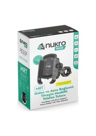 Resim Nukrotech Yeni Mrt 4 Yastıklı Titreşim Modüllü Telefon Tutucu Yeni Güncellenen Versiyon 