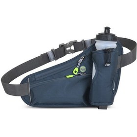 Resim Folinda Spora Özel Su Flaslı Su Geçirmez Bel Çantası - Spor, Outdoor, Koşu İçin Telefon Ve Eşya Taşıma - Gri Gri 