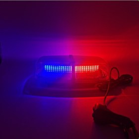 Resim 7 Fonksiyonlu Tepe Lamba Çakarlı Vantuz Ve Mıknatıslı 12-30v Kırm 