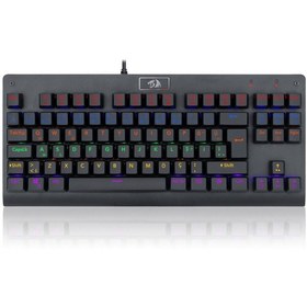 Resim Redragon K568 RGB Dark Avenger Blue Switch Mekanik Gaming Oyuncu Klavyesi 