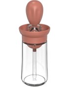 Resim Mufunye Ev Ve Bahçe Kullanıma Silikon Yağlım Dolaplı Fırça - Pişirme, Barbekü, Pastane İçin 18cm Kırmızı Çok Renkli 