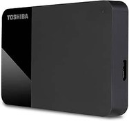 Resim Toshiba 4TB Canvio Ready - taşınabilir harici 2,5 inç sabit disk, SuperSpeed USB 3.2 Gen 1, Microsoft Windows 7, 8 ve 10 ile uyumlu, siyah (HDTB410EK3AA) 