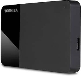 Resim Toshiba 4TB Canvio Ready - taşınabilir harici 2,5 inç sabit disk, SuperSpeed USB 3.2 Gen 1, Microsoft Windows 7, 8 ve 10 ile uyumlu, siyah (HDTB410EK3AA) 